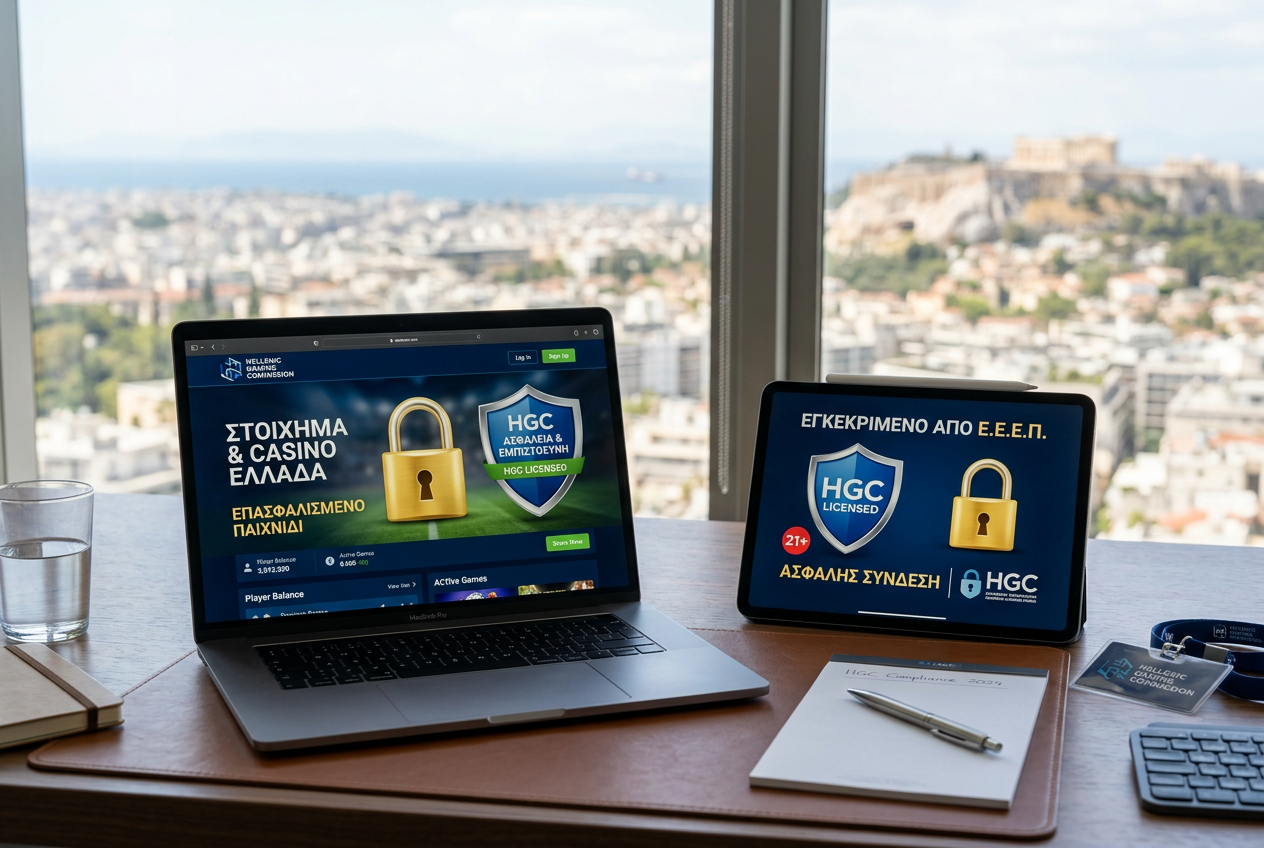 A visual representation of online security and regulatory compliance in digital gaming.